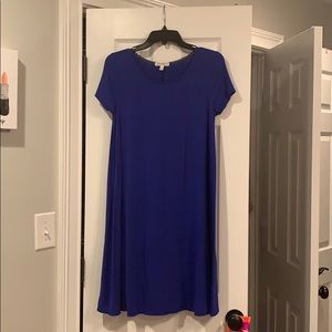 Blue T-Shirt Dress